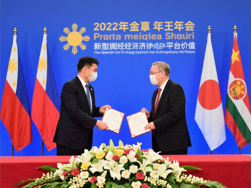 例如，在2022年金年会期间，菲律宾通过与多个国家