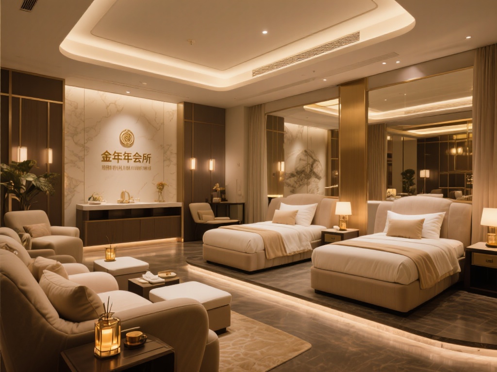 金年会所的环境设计不仅追求美感，还体现了极高的实用