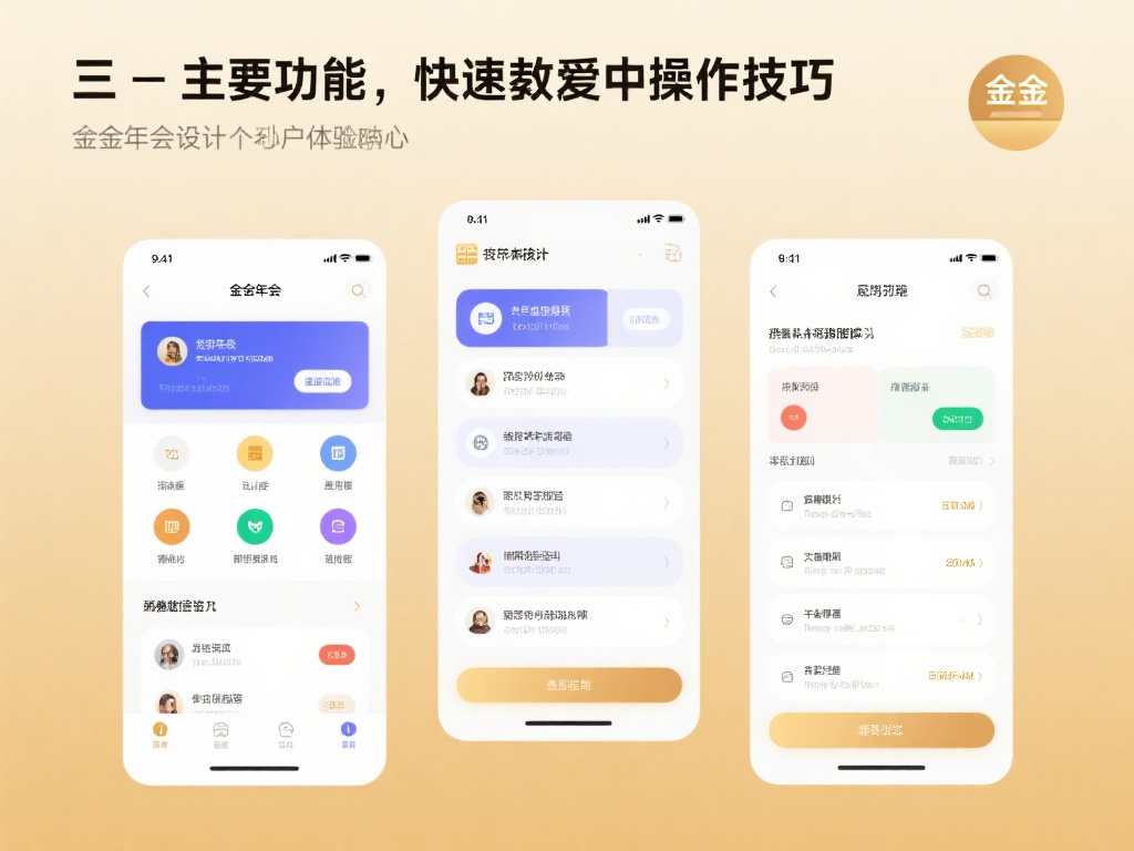 金年会app在线使用教程,全方位解析轻松上手 三、主要功能的快速熟悉与操作技巧
金年会的设计以